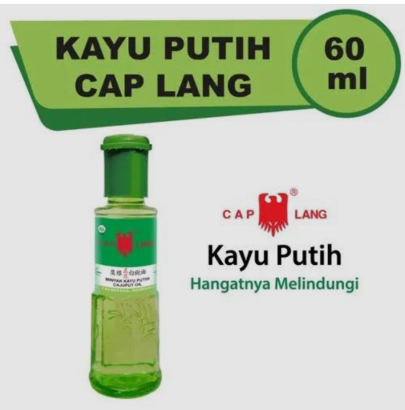 Cap Lang Minyak kayu putih Cajuput Oil 60ml