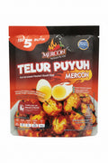 Mercon Telur Puyuh 57g. وجبة خفيفة "فايركراكر" (نكهة حارة) من بيض السمان - 57 جم
