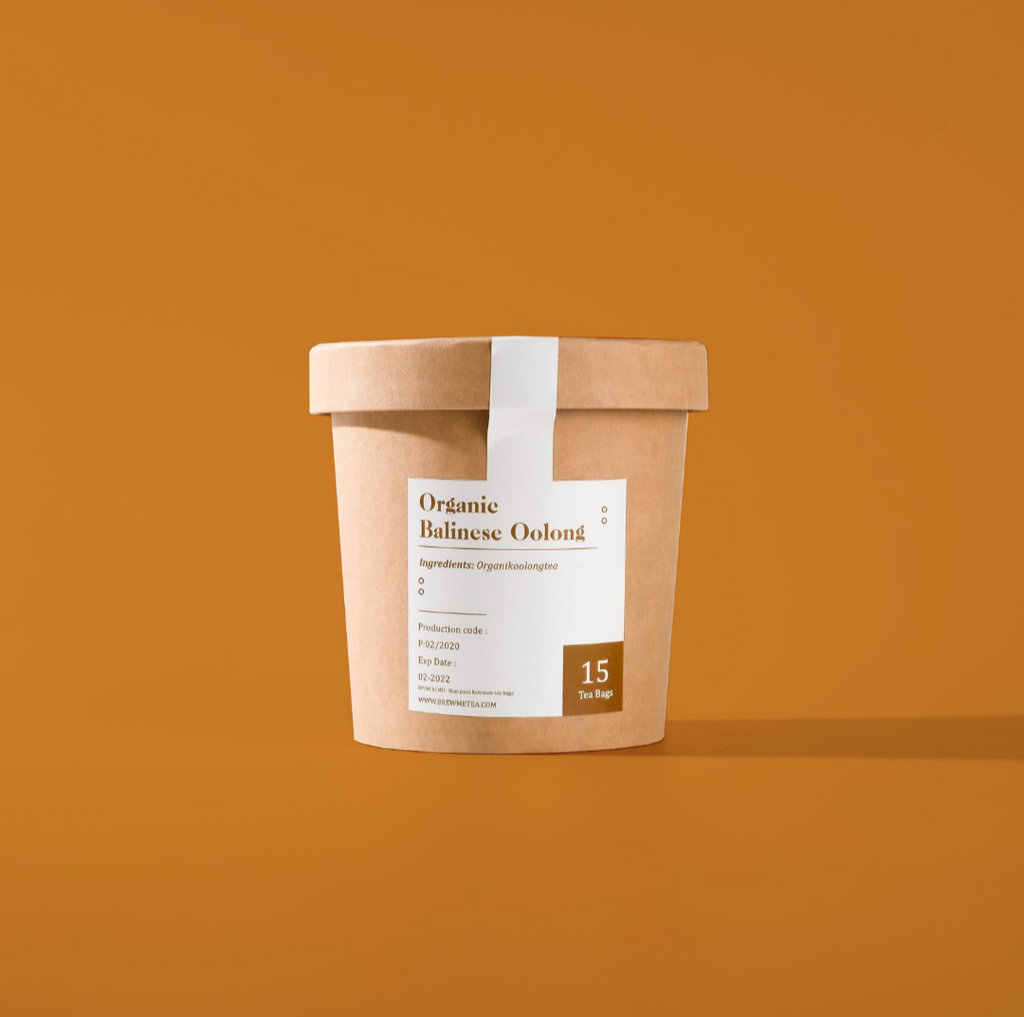 Brew Me Tea Teh Oolong Bali Organik 15x2g kantong teh
