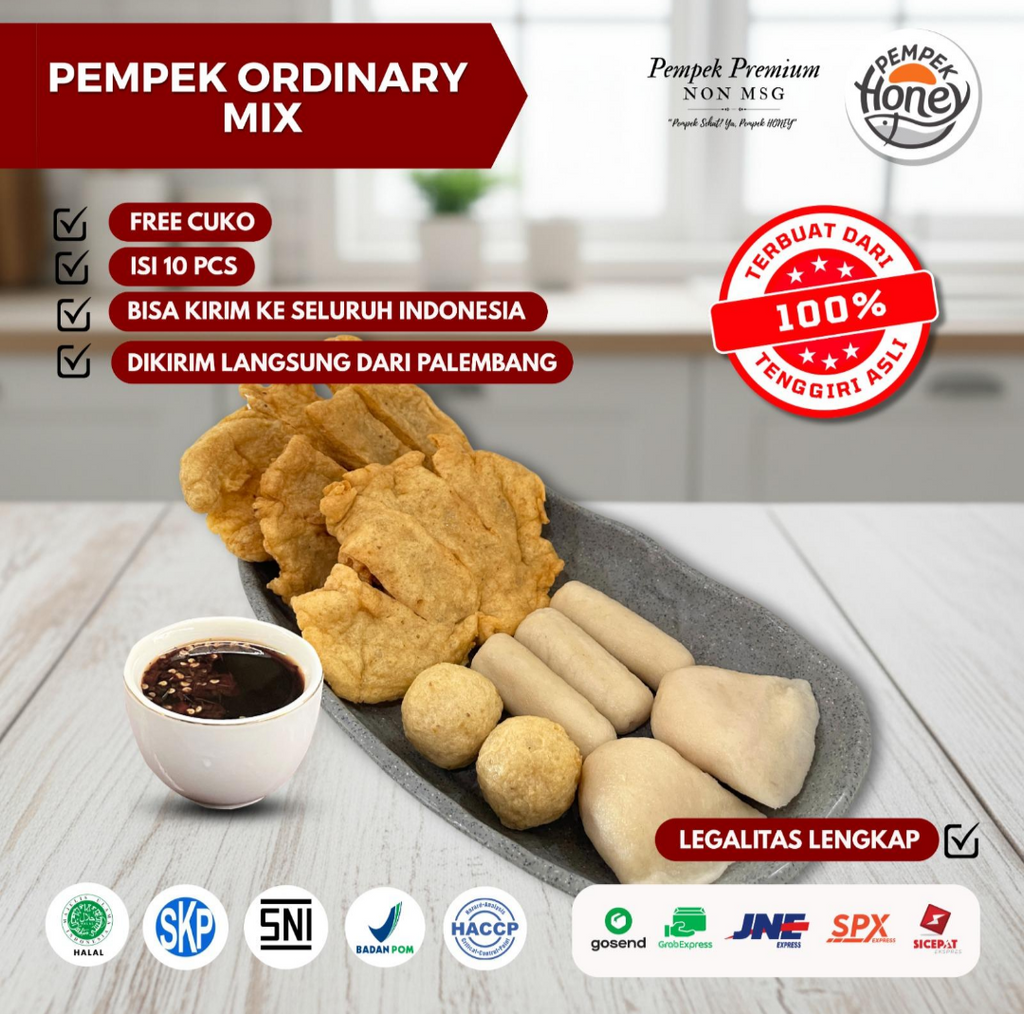 Pempek Honey Regular Mix 500g. مزيج عسل بيمبيك العادي 500 غرام