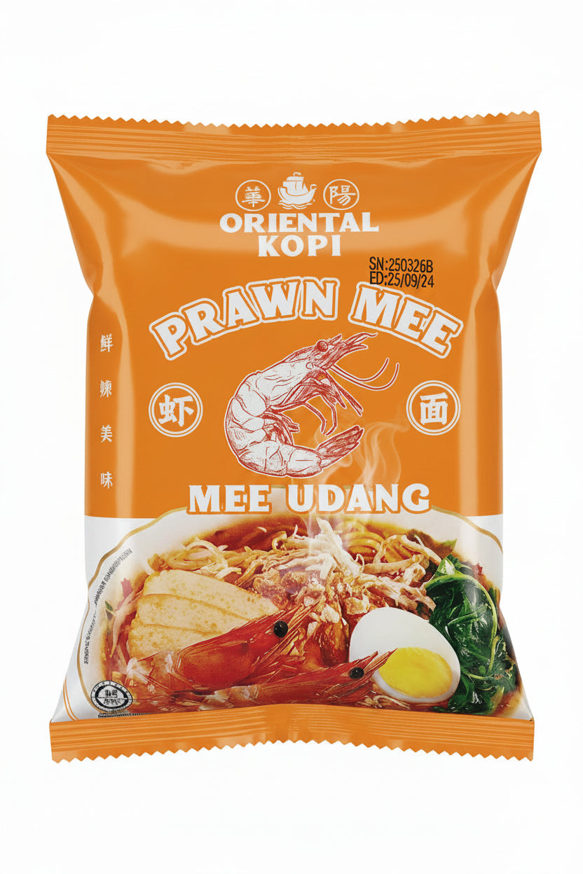 Oriental Kopi Prawn Mee 110g. Oriental Kopi Prawn Mee 110g