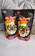 Momy Sheema Mie Ayam Bakar without Bakso 200g. نودلز دجاج مشوي من مومي شيما بدون كرات لحم 200 غرام