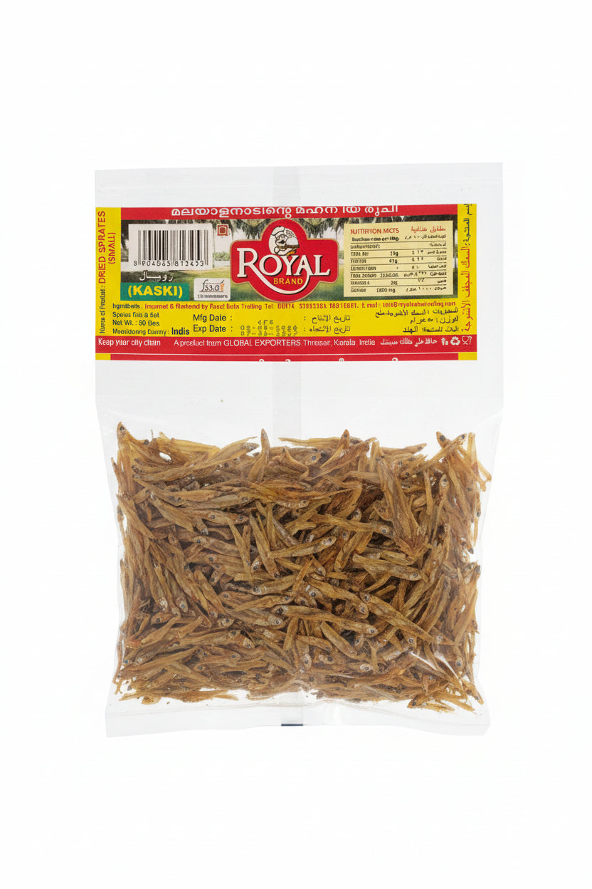 Royal Dried Sparts Kaski 50g. إسبرطة رويال المجففة كاسكي 50 غرام