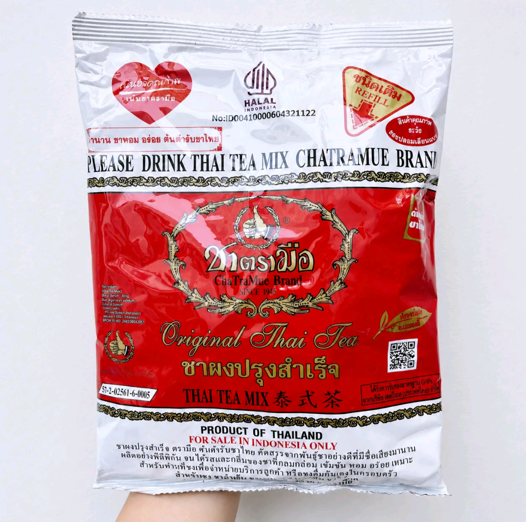 Chatramue Thai Tea 400gr. شاي تشاترامو التايلاندي 400 غرام