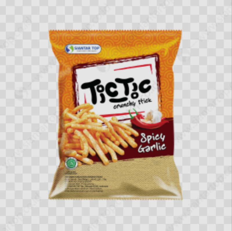 Siantar Top Crunchy Tic Tic Spicy Garlic 20gr