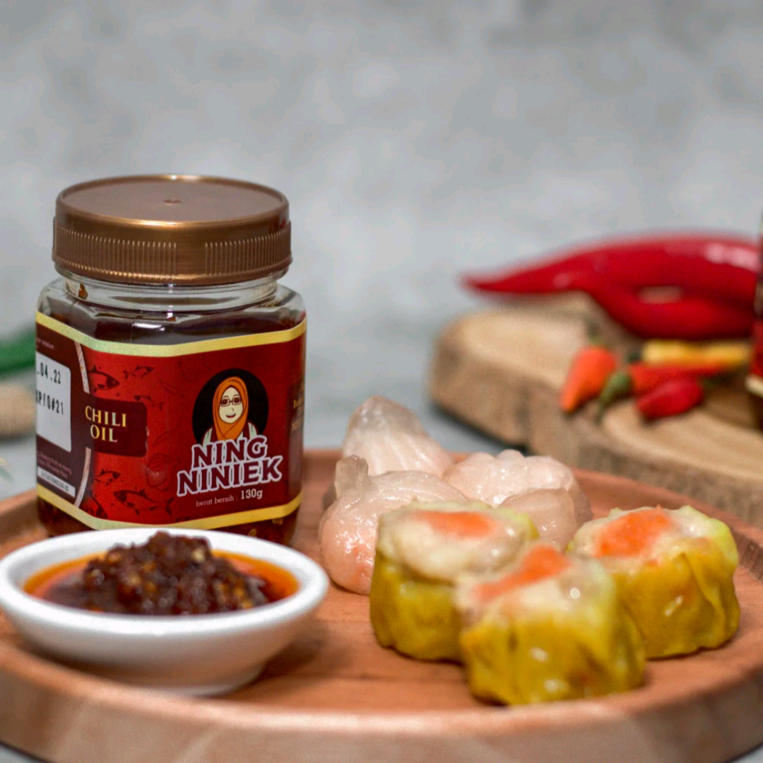 Ning Niniek Chilli Oil 130gr. زيت الفلفل الحار نينغ نينيك 130 غرام