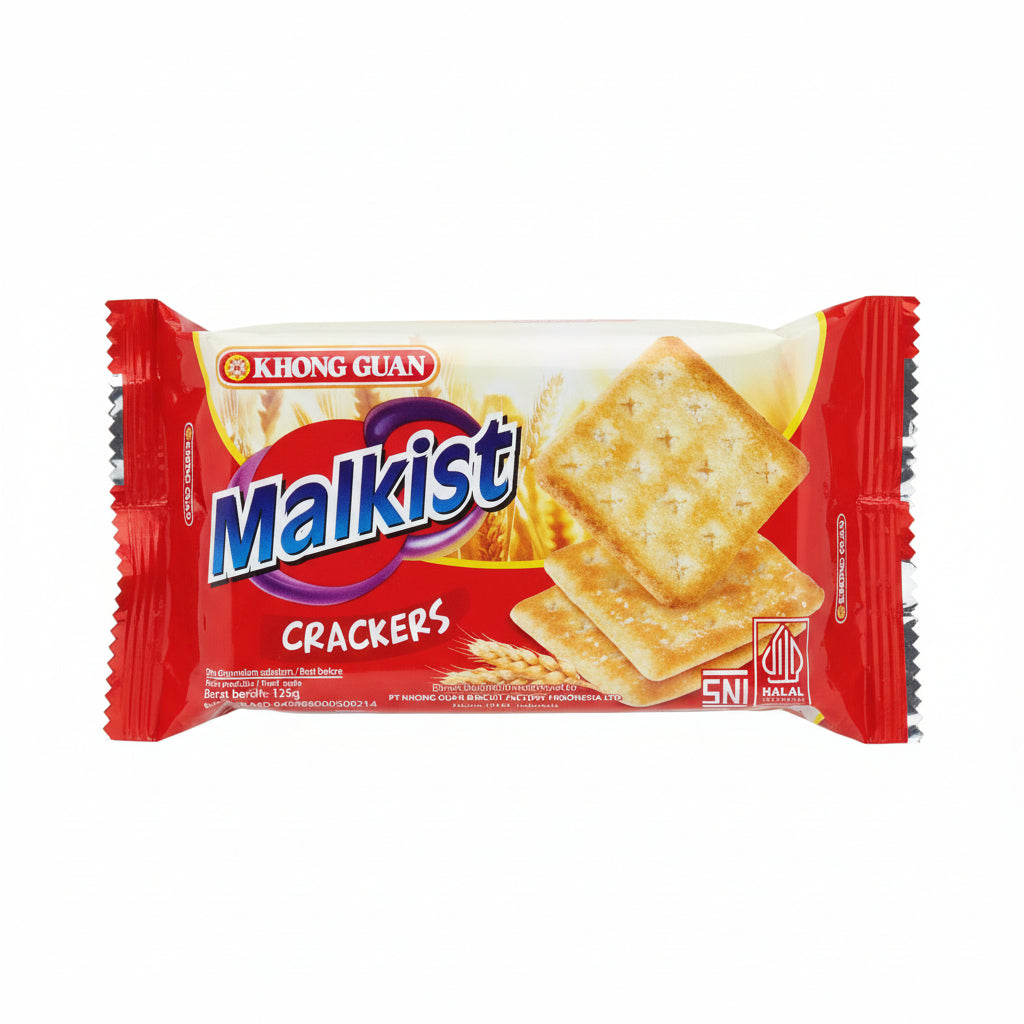 Khong Guan Malkist Cracker 125gr. خونج جوان مالكيست كراكر 125 جرام