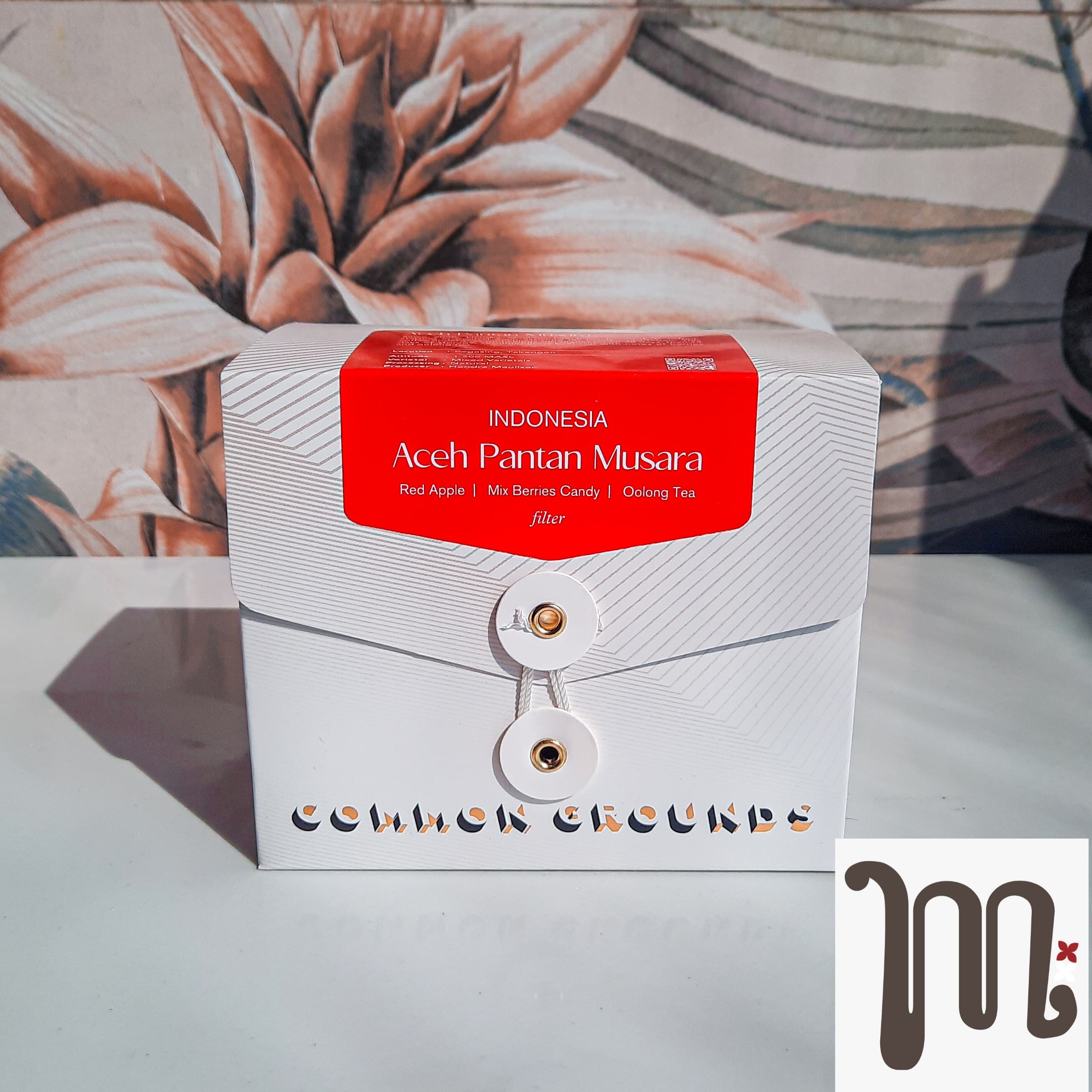 Common Grounds Coffee Beans Single Origin Aceh Pantan Musara Natural Process 200g