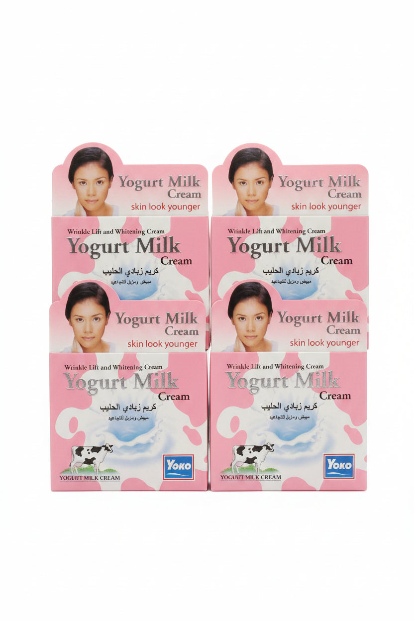 Yoko Yoghurt Milk Cream 50g.كريمة حليب الزبادي من يوكو 50 غرام