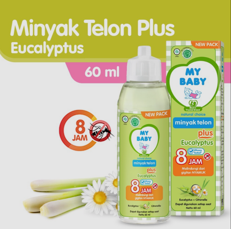 My Baby Minyak Telon Eucalyptus 60ml