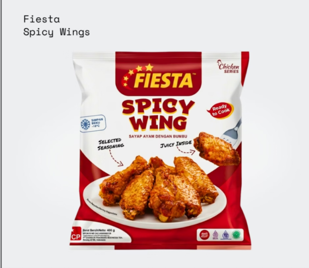 Fiesta Spicy Wing 400gr. أجنحة فييستا الحارة 400 غرام