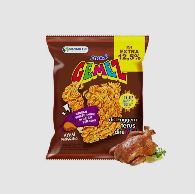 Siantar Top Enak Gemez Ayam Panggang 14gr.