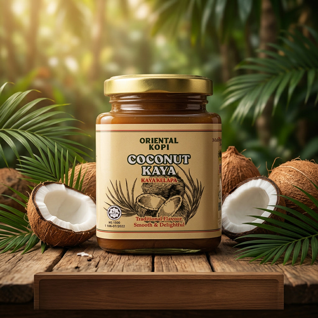 Oriental Kopi Kelapa Kaya 270g. قهوة جوز الهند الشرقية الغنية 270 غرام