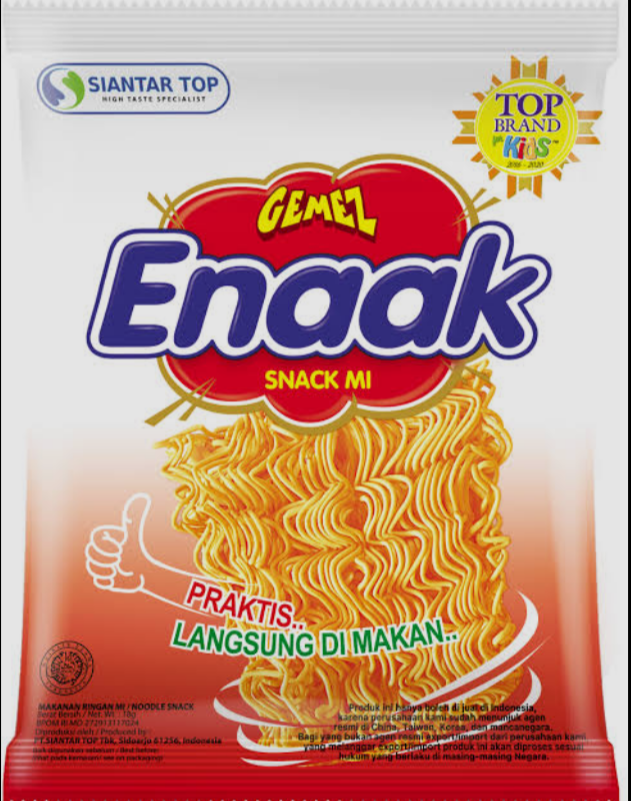 Siantar Top Enak Gemez 16 g. سيانتار توب ديليشوس آند ديليشوس 16 غرام