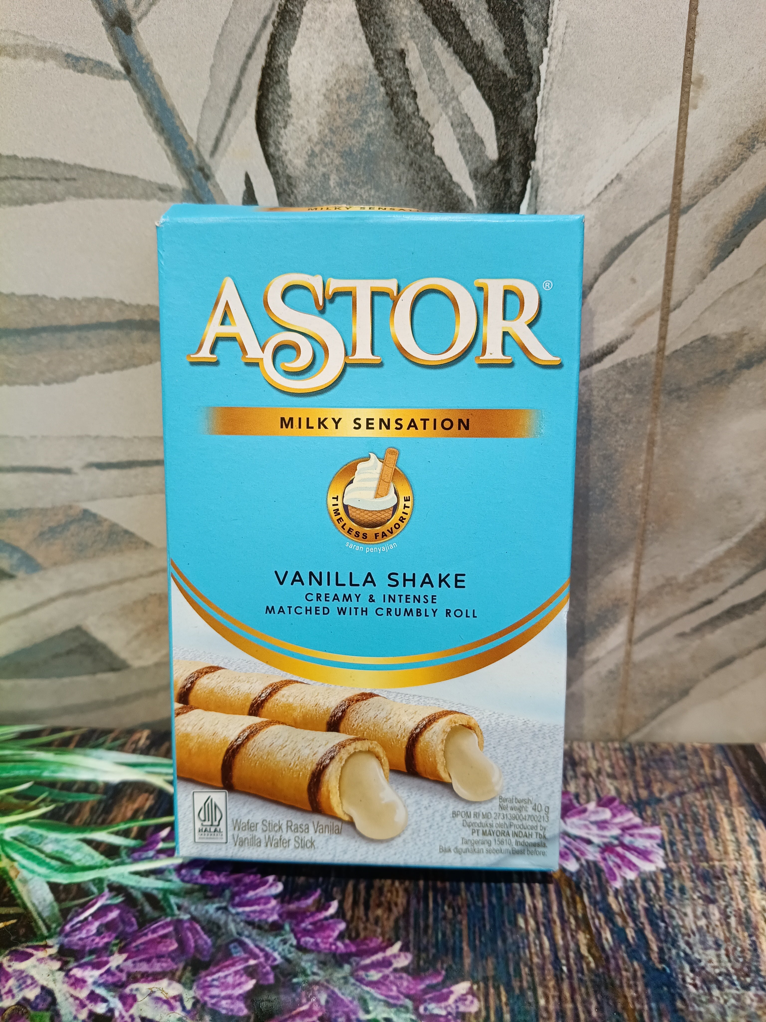 Astor Vanilla Sticks 40g. أعواد فانيليا أستور 40 غرام