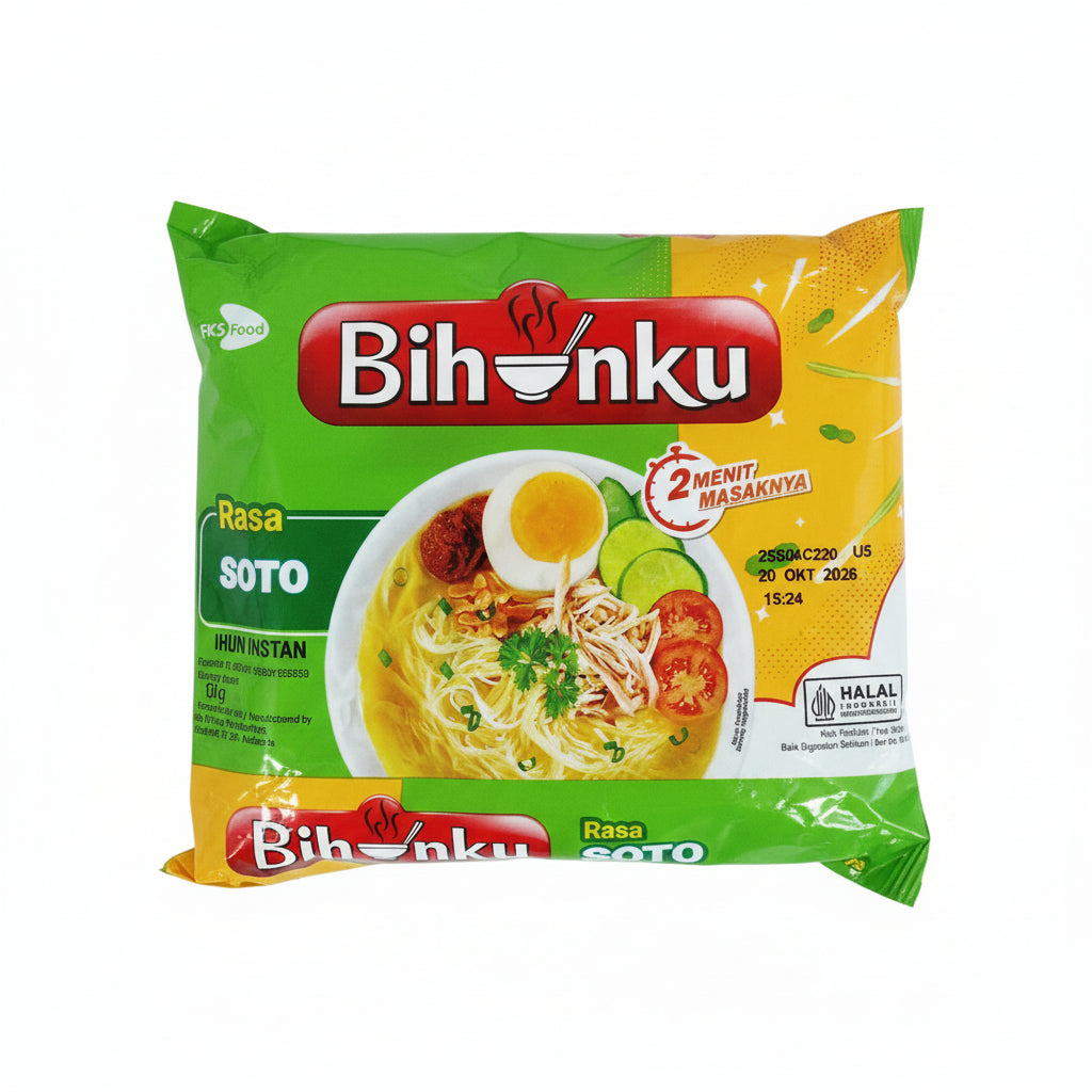 Bihunku Soto 55 gr. Mi Soto Beras 55 gram