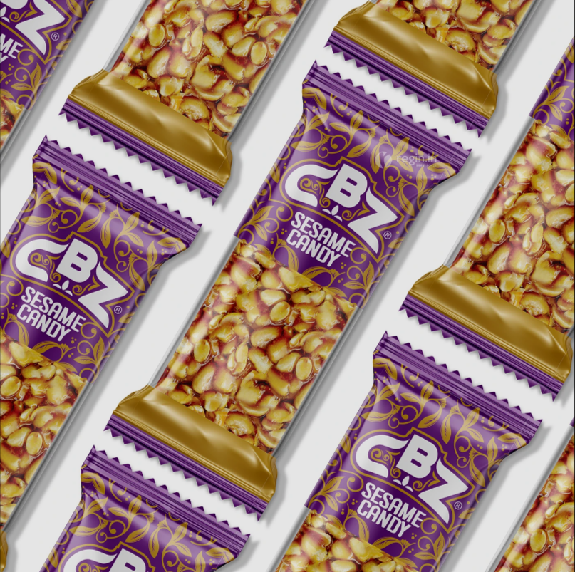 CBZ Sesame Candy 15g.حلوى السمسم من سي بي زد 15 غرام