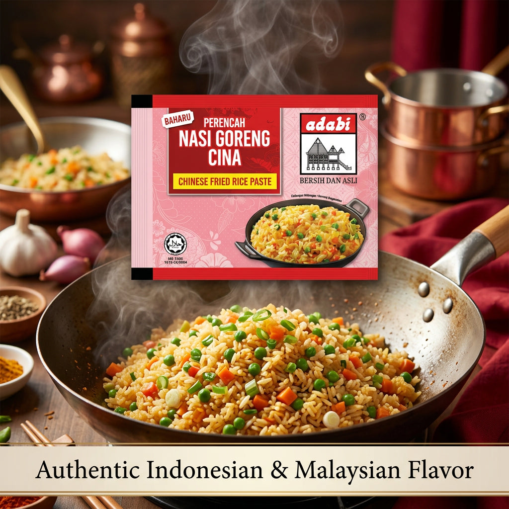 Adabi Perencah Nasi Goreng Cina 30gr. توابل أدابي للأرز المقلي الصيني 30 غرام