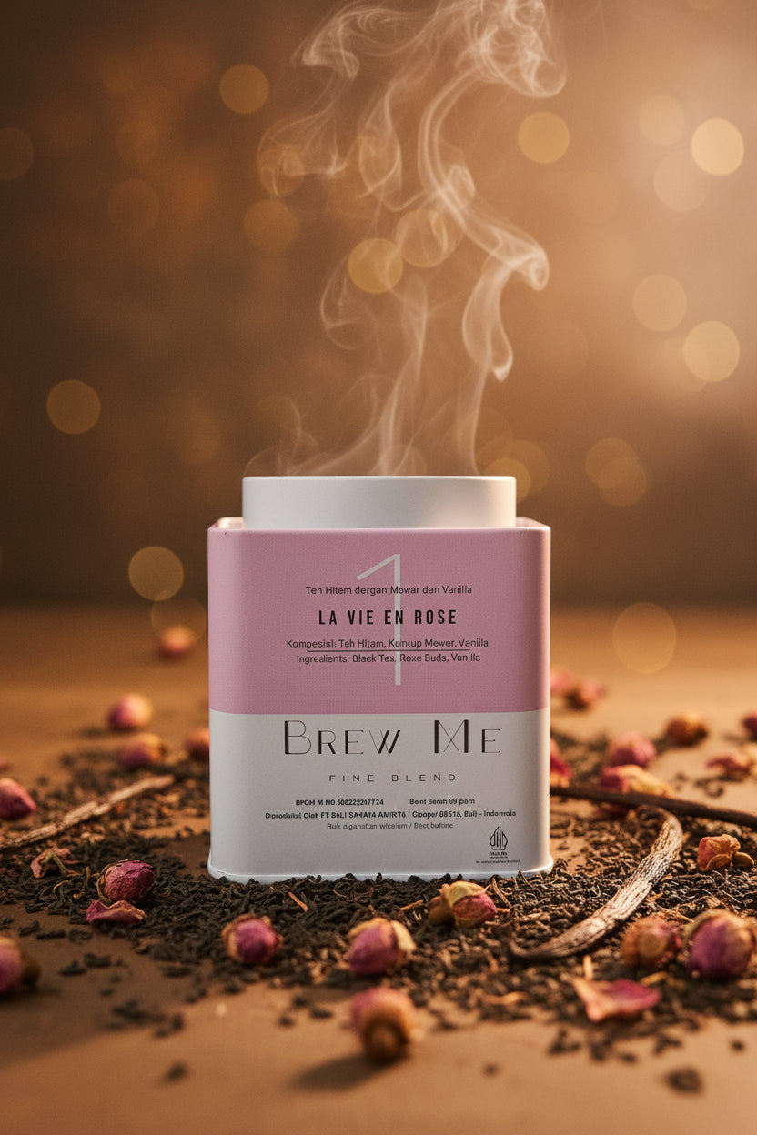 Brew Me Tea Tin La Vie En Rose 50g