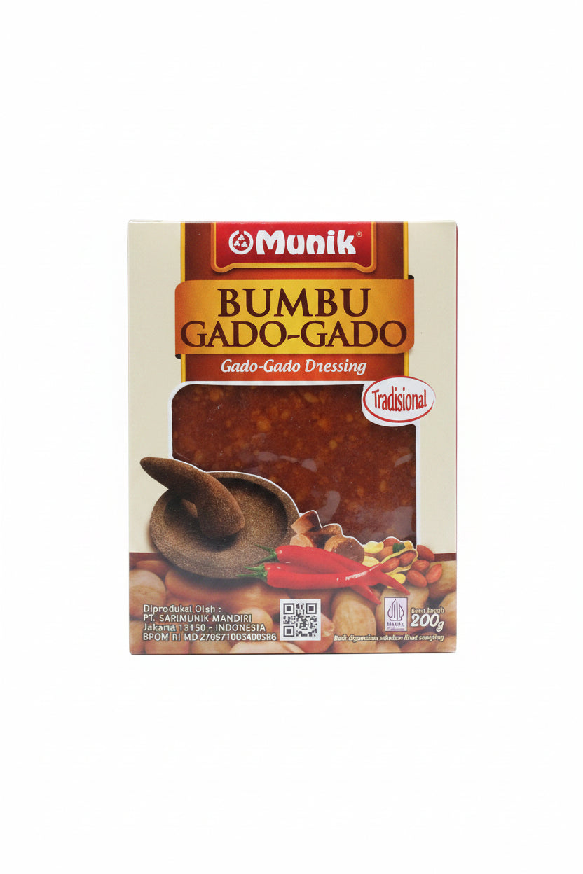 Munik Bumbu Gado-Gado 200g. مونيك بومبو جادو جادو 200 غرام