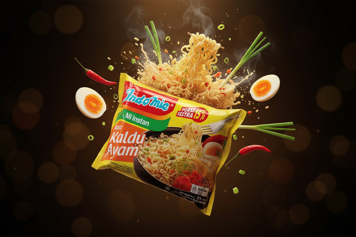 Indomie Rasa Kaldu Ayam 75g. إندومي بنكهة مرقة دجاج 75 جم