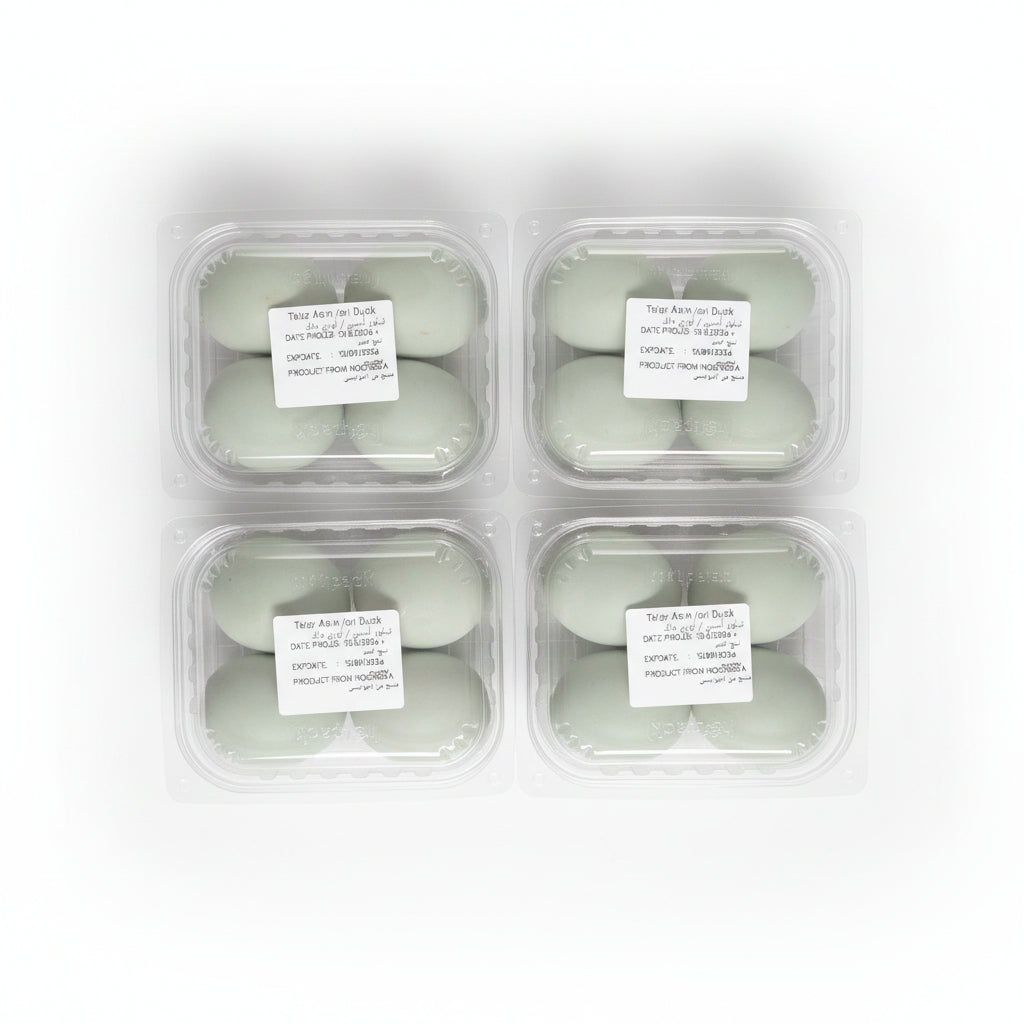 Nunus Telur Asin/Salted Duck Eggs 4pcs. بيض البط المملح (4 قطع)