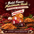 Maicih Basreng Pedas Rempah Lvl 10 80g. بهارات مايسيه حارة باسرينج مستوى 10 80 جرام