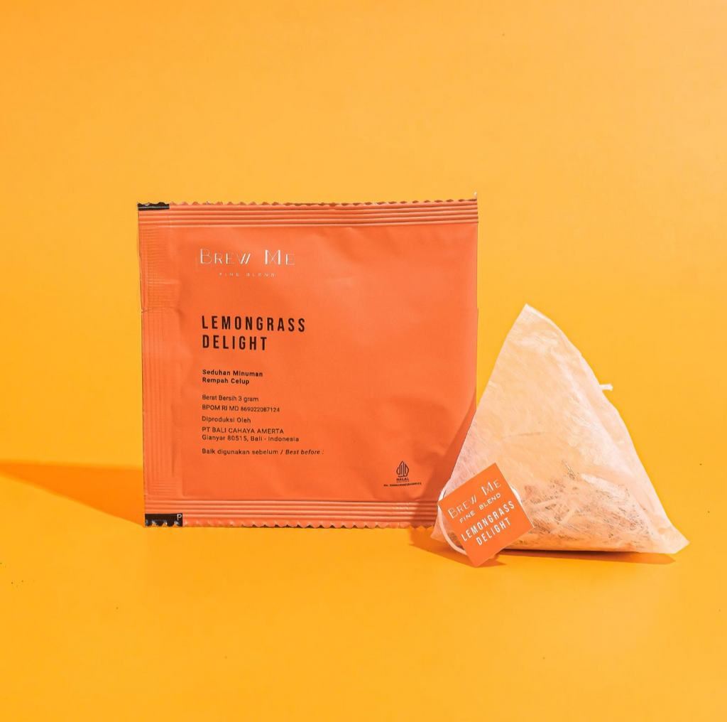 Brew Me Tea Lemongrass Delight Pyramid bag 3gr