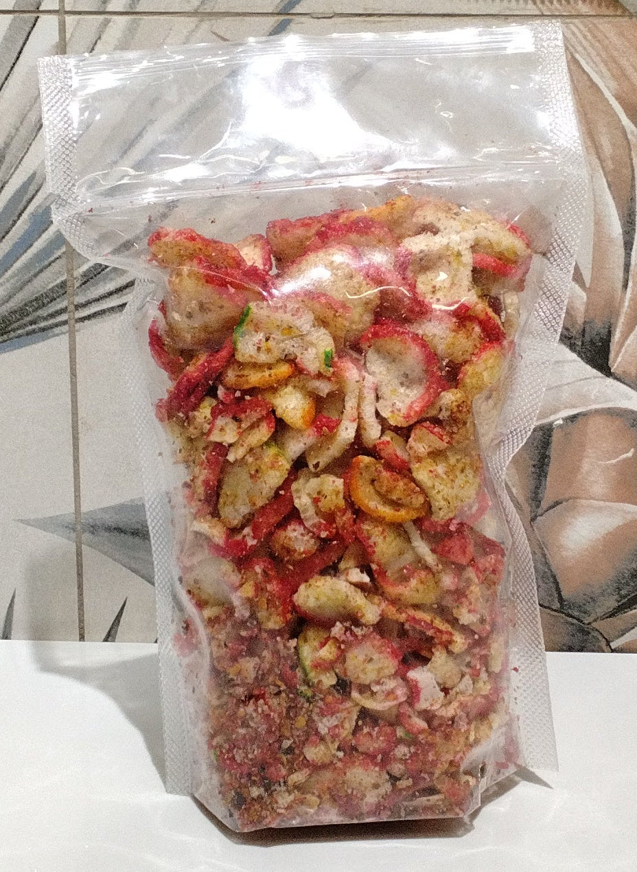 Nunus Seblak Crackers. مقرمشات نونوس سيبلاك