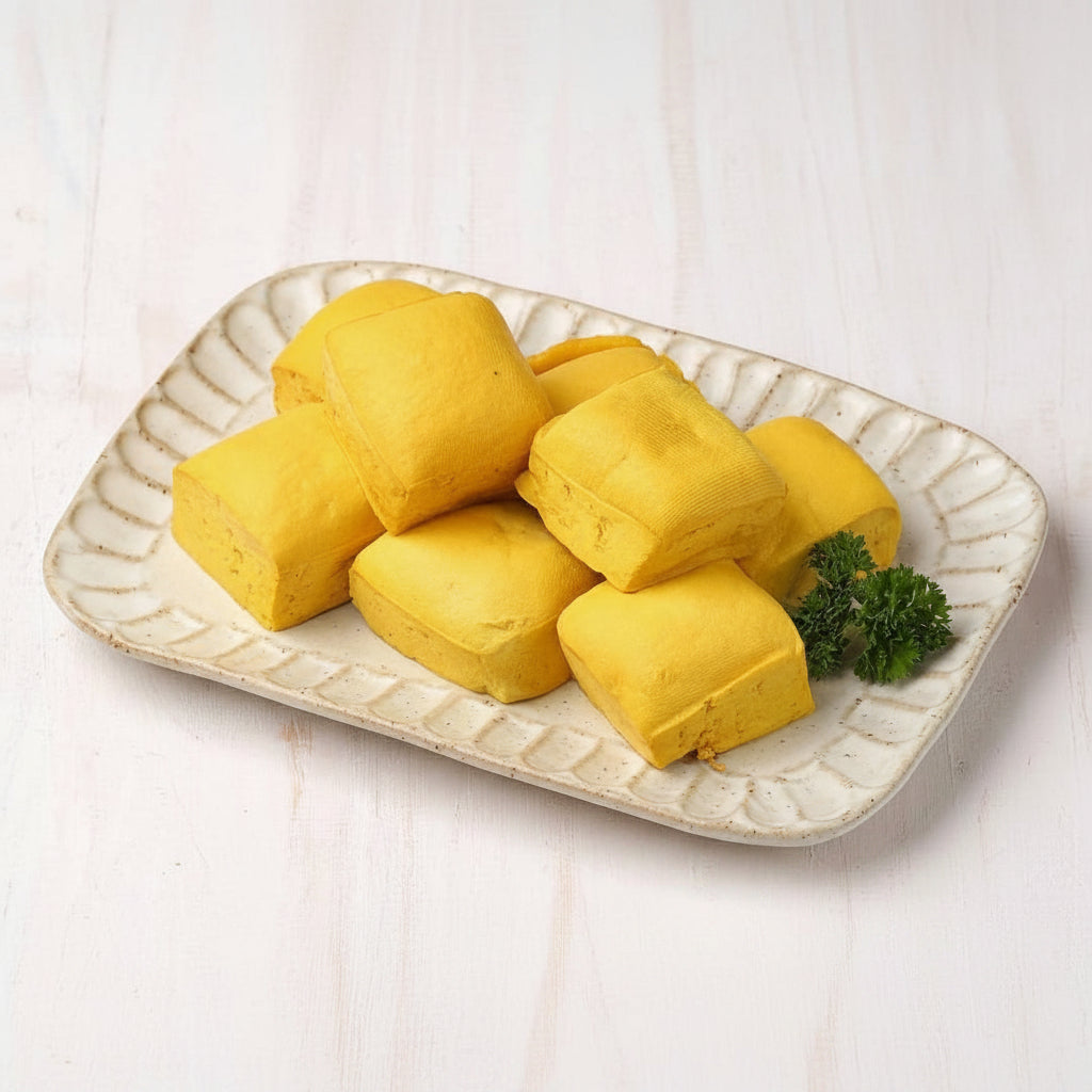 Tofu Kuning Yellow Tofu. التوفو الأصفر