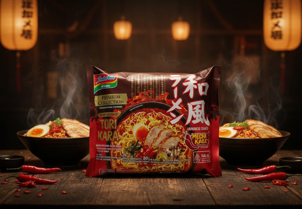 Indomie Premium Collection Tori Kara 89g. إندومي بريميوم كوليكشن توري كارا 89 جرام