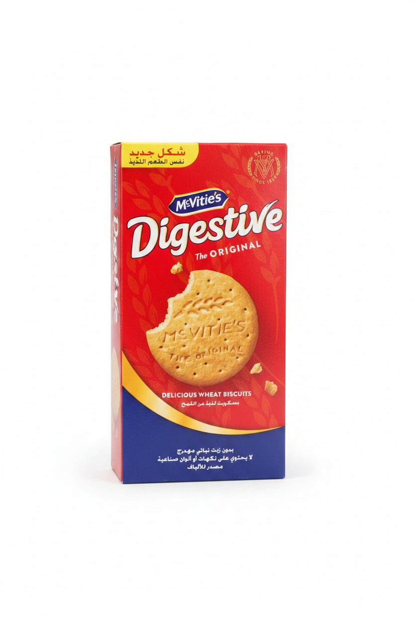 Mcvities Digestive Biscuit Original 250g. بسكويت دايجستف الأصلي من ماكفيتيز 250 جم