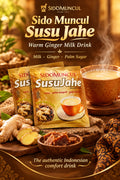 Sidomuncul Instant Susu Jahe 27g. حليب الزنجبيل سريع التحضير من سيدومونكول 27 جم
